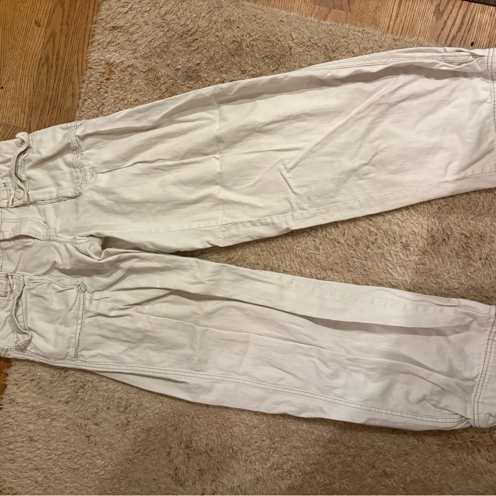 We The Free Off-White Denim Pants